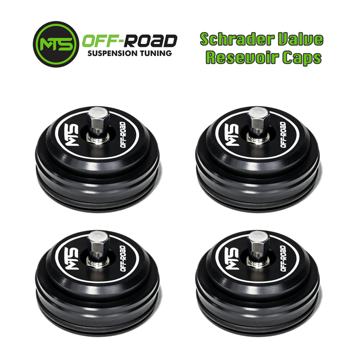 MTS Off - Road Schrader Valve Reservoir Caps (FOR FOX SHOCKS) - Rugged Terrain