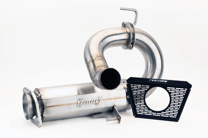 Trinity Racing RZR PRO R CENTER EXIT SLIP - ON EXHAUST - Rugged Terrain