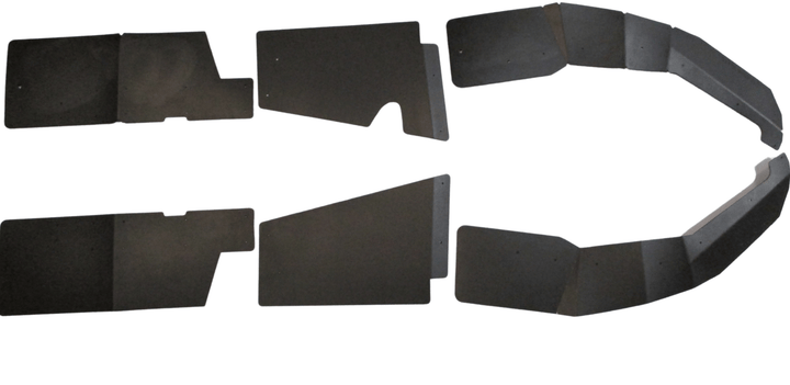 Trail Armor Mud Flap Fender Extensions for Polaris General 1000 / 1000 4 - Rugged Terrain