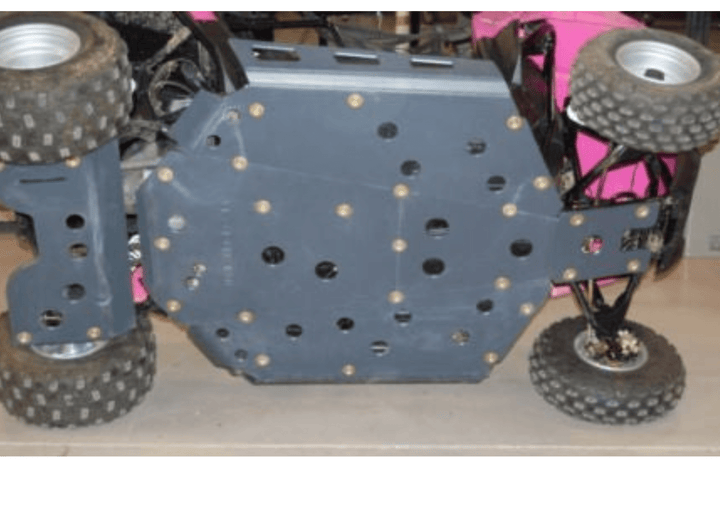 Trail Armor Full Skids with Integrated Side Nerfs and Rear Swing Arm Skid for 2009 - 21 Polaris RZR 170 - Rugged Terrain