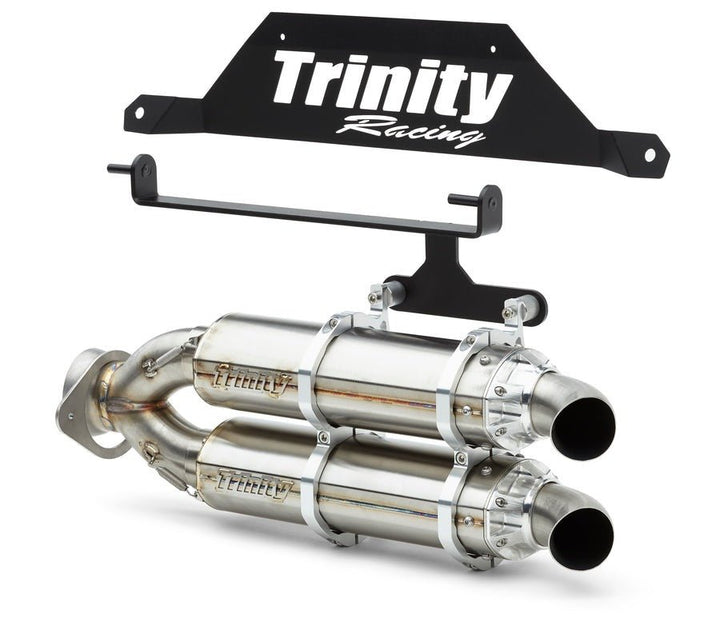 Trinity Racing Slip On Exhaust for RZR Pro R - Rugged Terrain