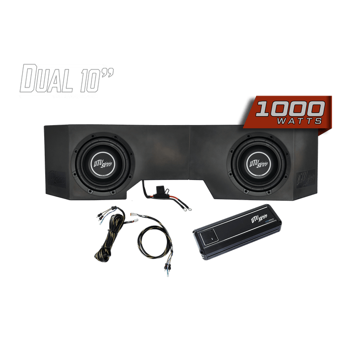 Can - Am® Defender 1000W Dual 10" Subwoofer Kit | UTVS - DEF - SUB - 1000 - 2 - Rugged Terrain