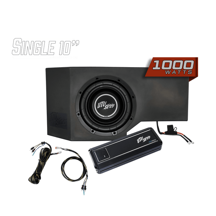 Can - Am® Defender 1000W Single Passenger Side 10" Subwoofer Kit | UTVS - DEF - SUB - 1000 - PASS - Rugged Terrain