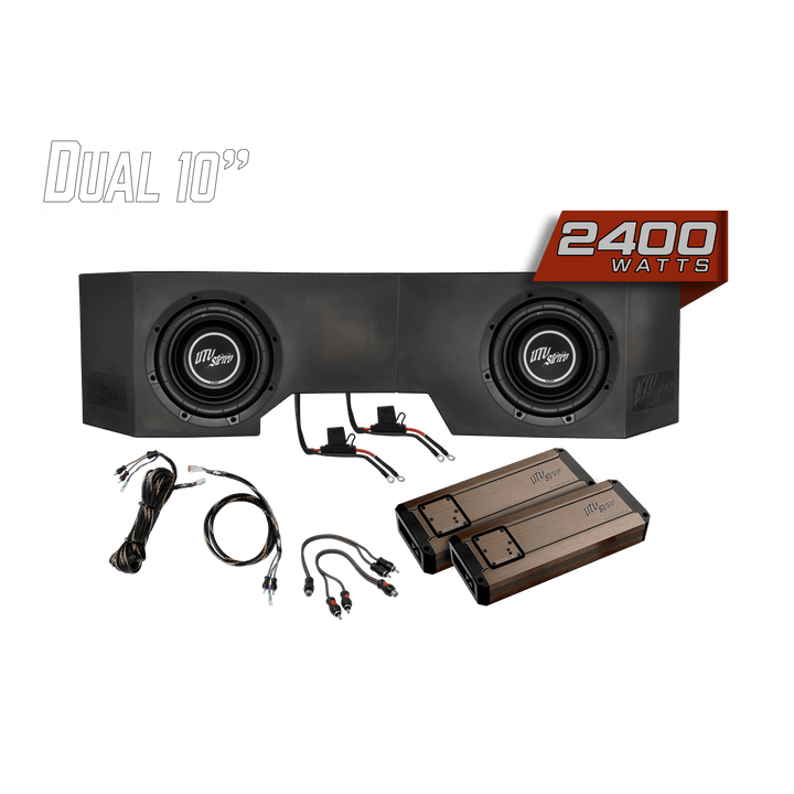 Can - Am® Defender 2400W Dual 10"Subwoofer Kit | UTVS - DEF - SUB - 2400 - 2 - Rugged Terrain