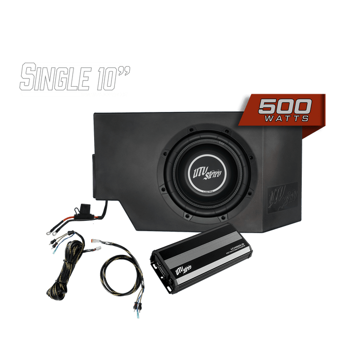 Can - Am® Defender 500W Single Driver Side 10" Subwoofer Kit | UTVS - DEF - SUB - 500 - DRIVER - Rugged Terrain