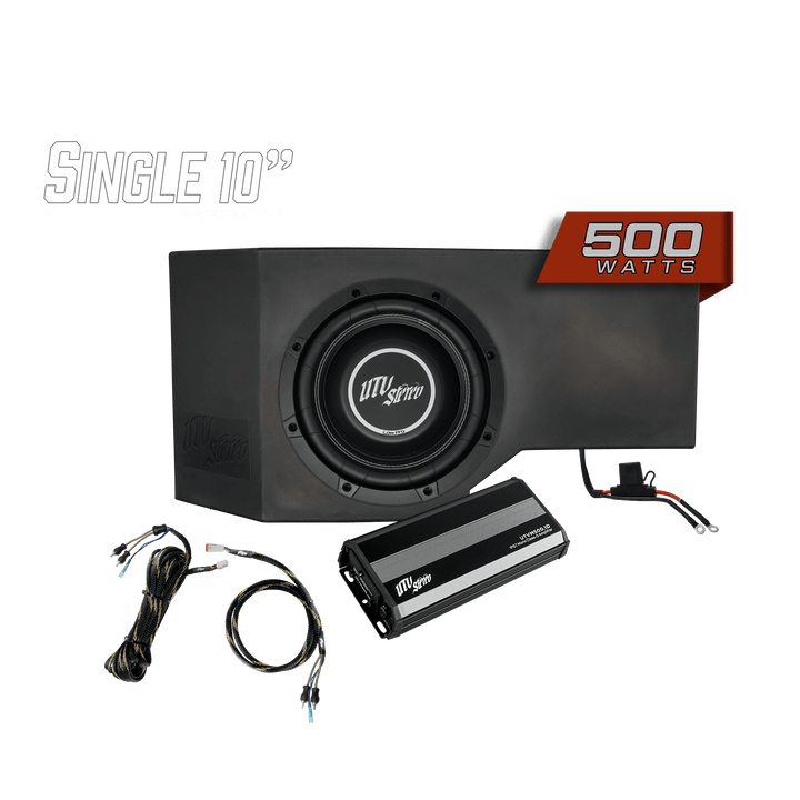 Can - Am® Defender 500W Single Passenger Side 10" Subwoofer Kit | UTVS - DEF - SUB - 500 - PASS - Rugged Terrain