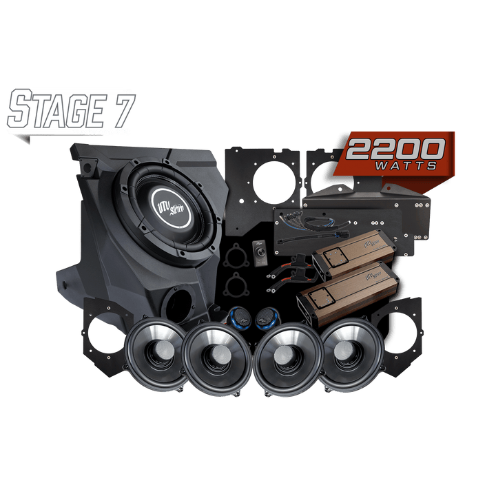 UTV Stereo KAWASAKI® TERYX H2 GARMIN TREAD® Elite Stage 7 Stereo Kit | UTVS - H2 - S7 - GRM - Rugged Terrain