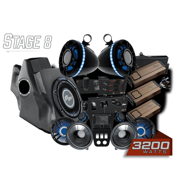 RZR® Pro Series Elite Stage 8 Stereo Kit | UTVS - PRO - S8 - E - Rugged Terrain