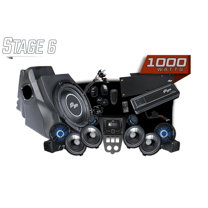 2025+ RZR® Pro Series Signature Stage 6 Stereo Kit | UTVS - PRO2 - S6 - S - Rugged Terrain