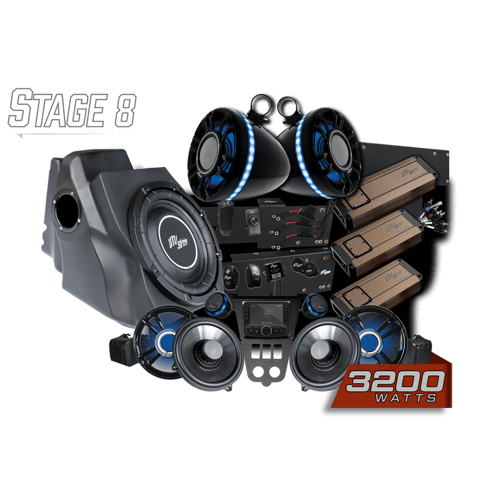 2025+ RZR® Pro Series Elite Stage 8 Stereo Kit | UTVS - PRO2 - S8 - E - Rugged Terrain