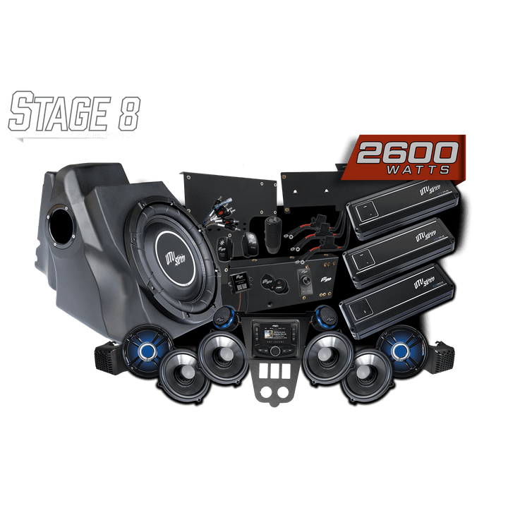 2025+ RZR® Pro Series Signature Stage 8 Stereo Kit | UTVS - PRO2 - S8 - S - Rugged Terrain