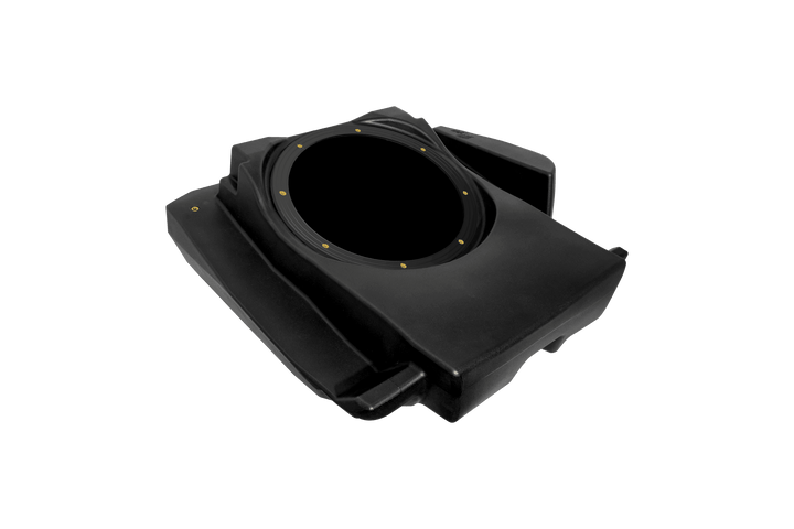 Can - Am® Maverick R 10" Front Passenger Subwoofer Enclosure (4 - SEAT MODELS) – Unloaded | UTVS - R - ENC - PASS - 4F - Rugged Terrain
