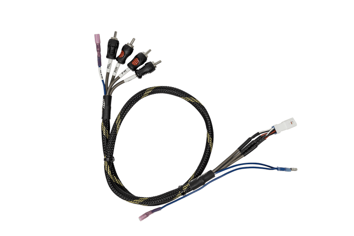 Can - Am® Maverick R BRP GO Front & Rear RCA Output Harness + Remote | UTVS - GO - RCA - OUT - Rugged Terrain