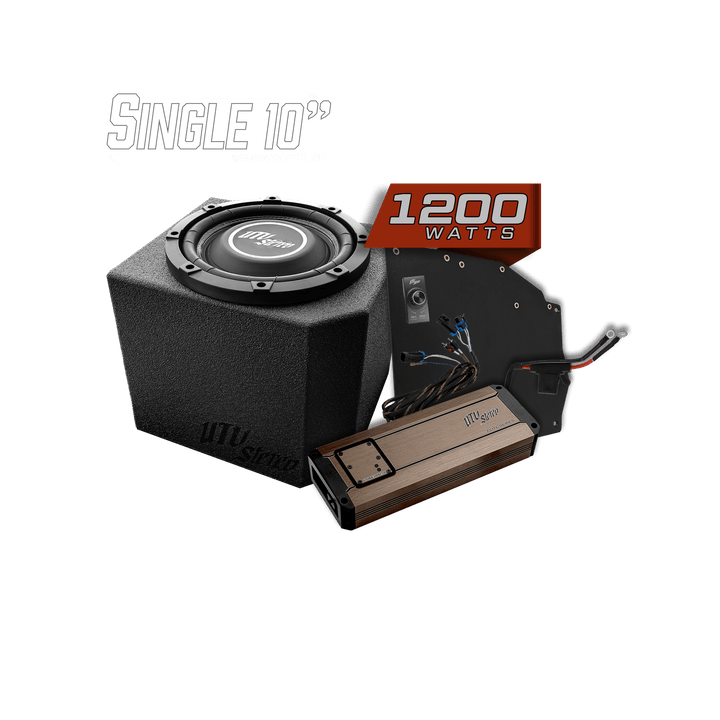 Polaris® Ranger 1200W Single 10" Subwoofer Kit | UTVS - RNG - SUB - 1200 - 1 - Rugged Terrain