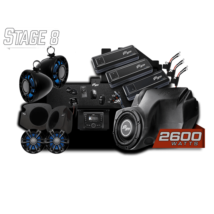 RZR® Signature Series Stage 8 Stereo Kit | UTVS - RZR - S8 - S - Rugged Terrain