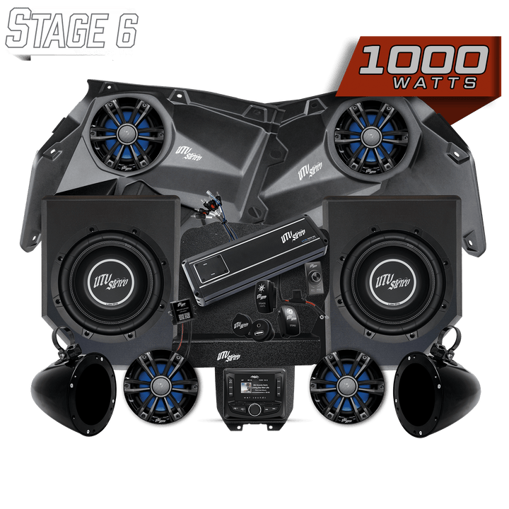 Can - Am® X3 Signature Series Stage 6 Stereo Kit | UTVS - X3 - S6 - S - Rugged Terrain