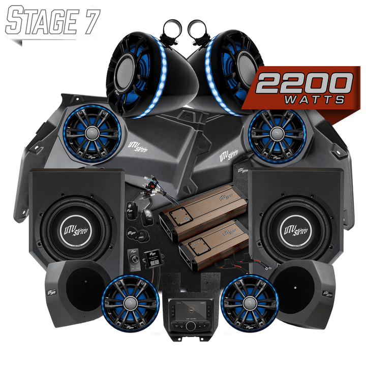 Can - Am® X3 Elite Series Stage 7 Stereo Kit | UTVS - X3 - S7 - E - Rugged Terrain