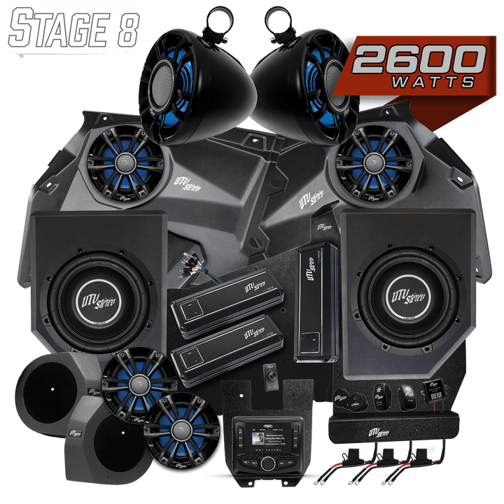 Can - Am® X3 Signature Series Stage 8 Stereo Kit | UTVS - X3 - S8 - S - Rugged Terrain