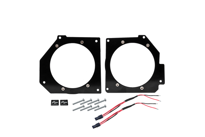 Polaris Xpedition 6.5" Front Speaker Adapters | UTVS - XPD - FSA - Rugged Terrain