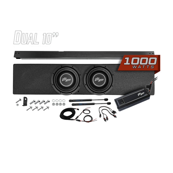 UTV Stereo Polaris® Xpedition 1000W Rear Subwoofer Upgrade | UTVS - XPD - RS - UP - 1000 - 2 - Rugged Terrain