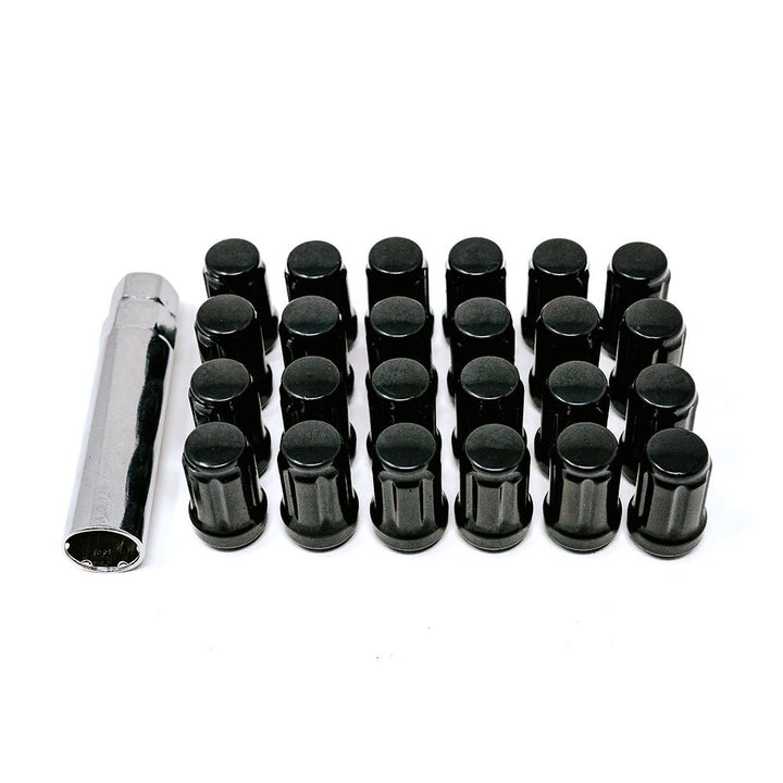 12X1.50 SPLINE 6 LUG KIT 1.38" BLACK - Rugged Terrain