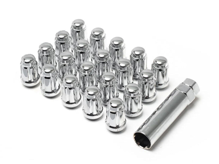 12X1.50 SPLINE 5 LUG KIT 1.38" CHROME - Rugged Terrain