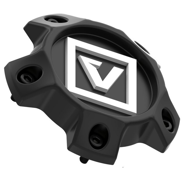 VCAP2 SATIN BLACK SW LOGO - BILLET - Rugged Terrain