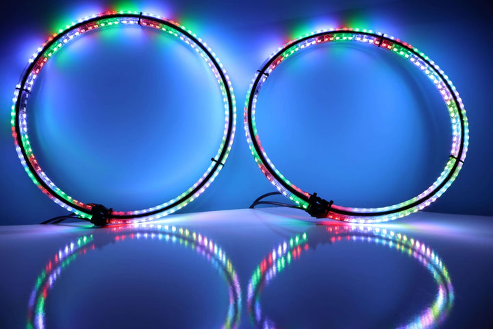 Marshin Whips Apollo wheel lights RGB (Harness included) - Rugged Terrain