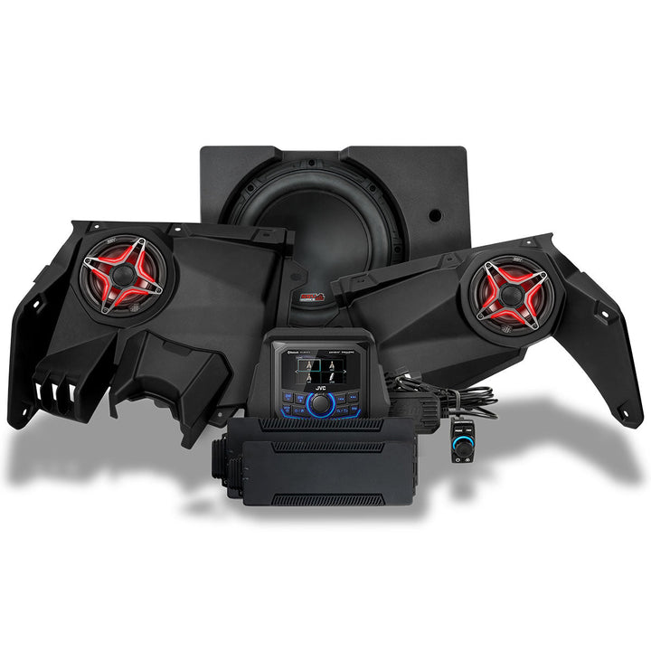 2017 - 2024 Can - Am® X3, Phase - 3 V - Spec 3 - Speaker 1650watt System w/JVC - Rugged Terrain