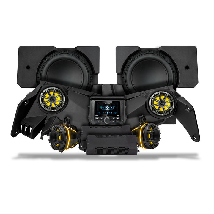 2017-2026 Can-Am® X3, Phase-6 K-Spec 6-Speaker 1650watt System w/MRB4