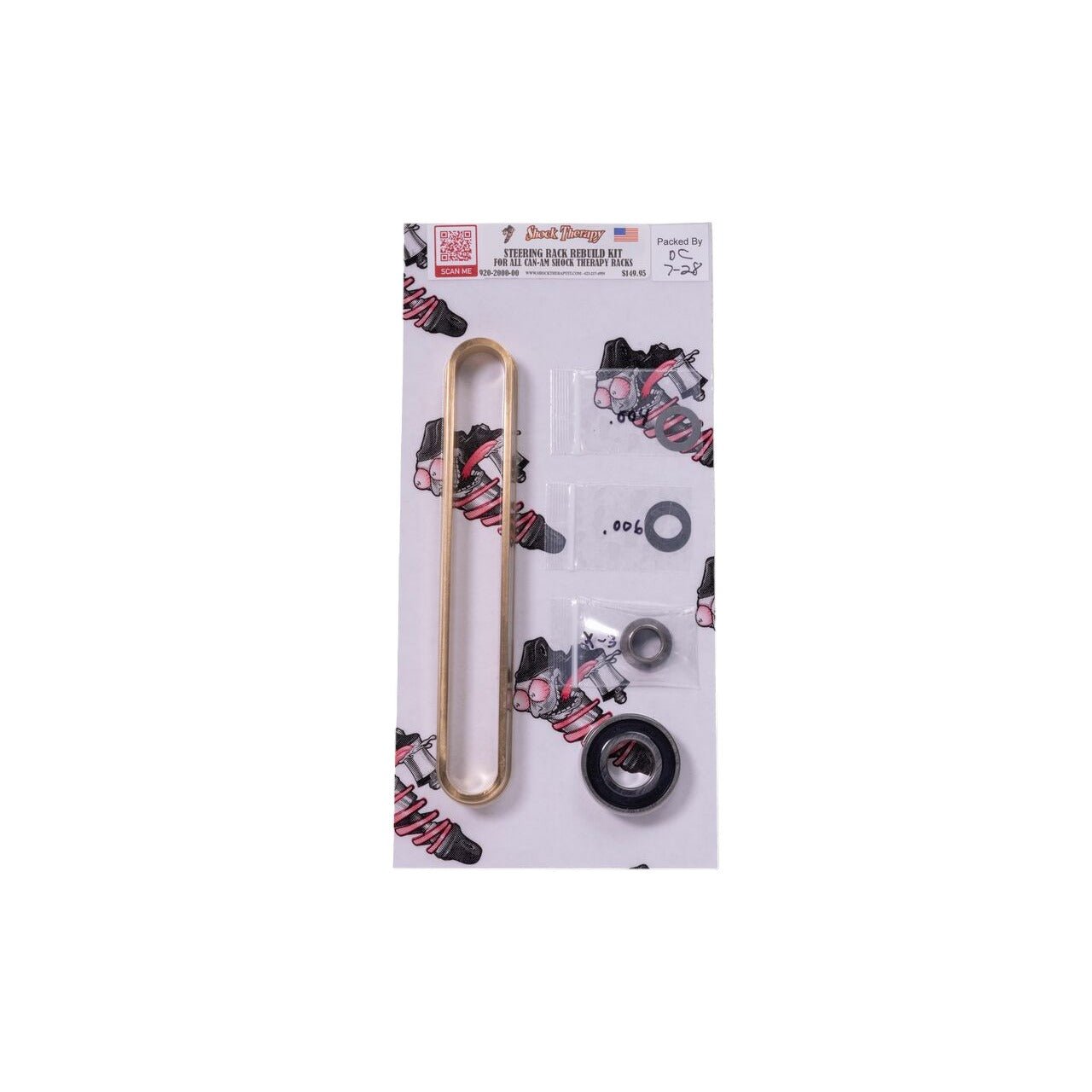 Shock Therapy Steering Rack Rebuild Kits Polaris RZR XP 1000 Rugged