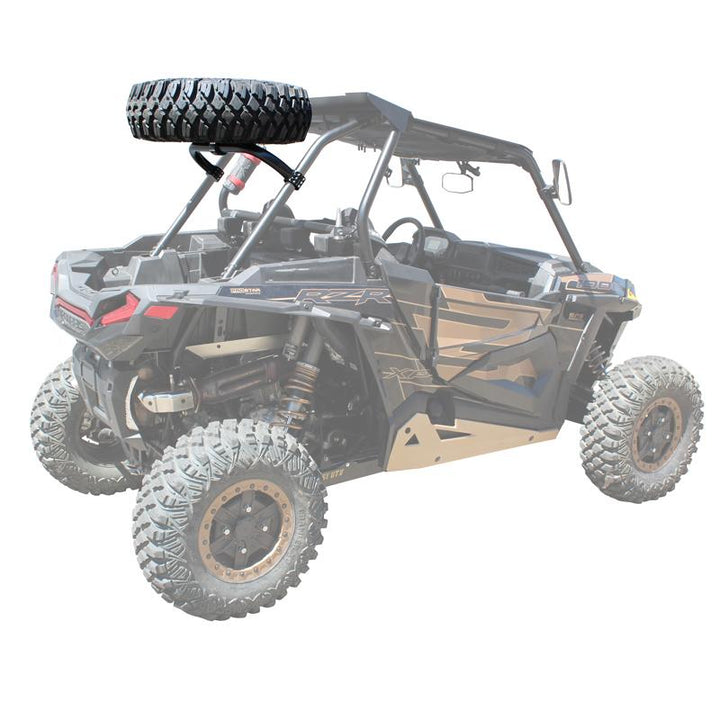 Factory UTV Polaris RZR XP Above the Roof Spare Tire Mount - Rugged Terrain