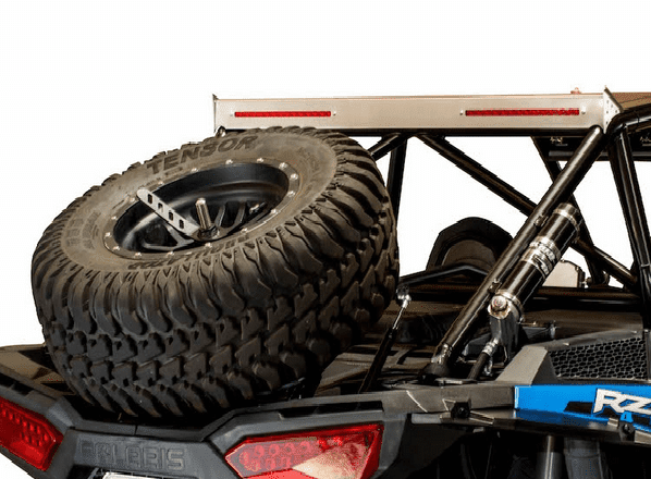 Trinity Racing High Clearance Spare Tire Carrier - RZR XP1000/Turbo - Rugged Terrain