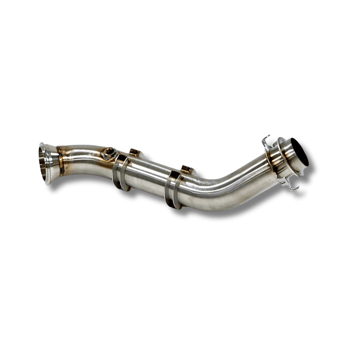 Trinity Racing Can - Am Maverick R High Flow Head Pipe - Rugged Terrain