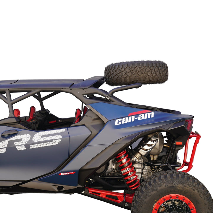 Factory UTV Mid - Height Dual Clamp Spare Tire Mount For Can - Am Maverick R - Rugged Terrain