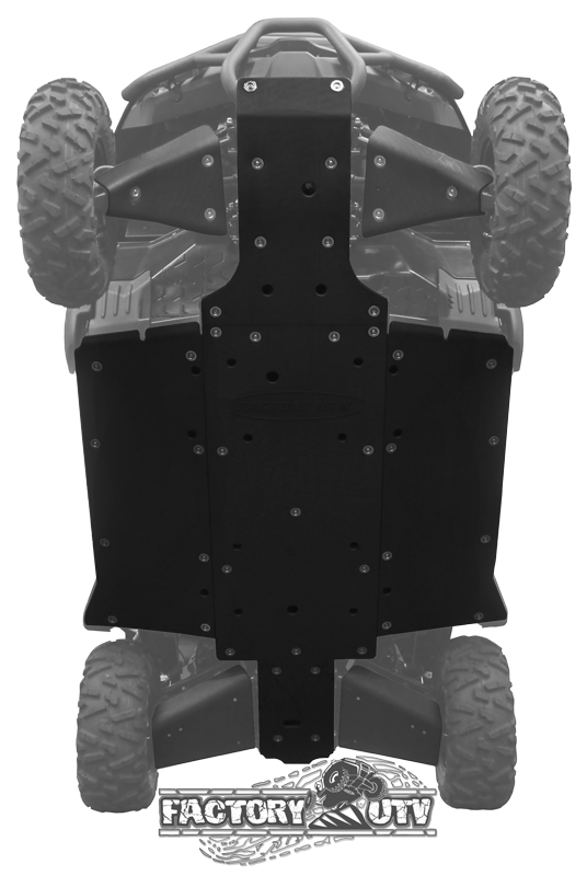 Factory UTV Yamaha Wolverine R-Spec UHMW Skid Plate