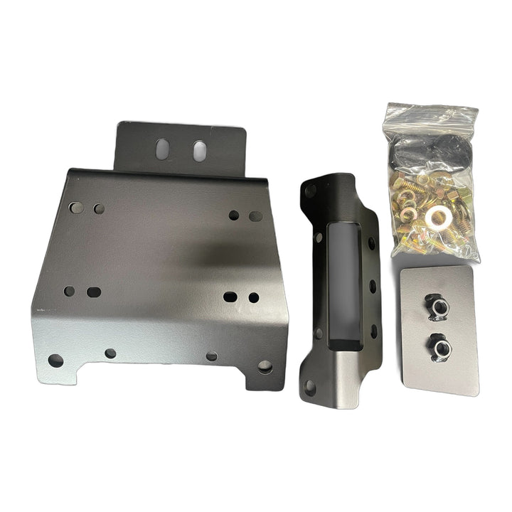 L&W Fab Winch Plate Replacement Kit for L&W Fab Winch Bumpers on 2014-2023 Polaris RZR XP 1000, XP Turbo & Turbo S