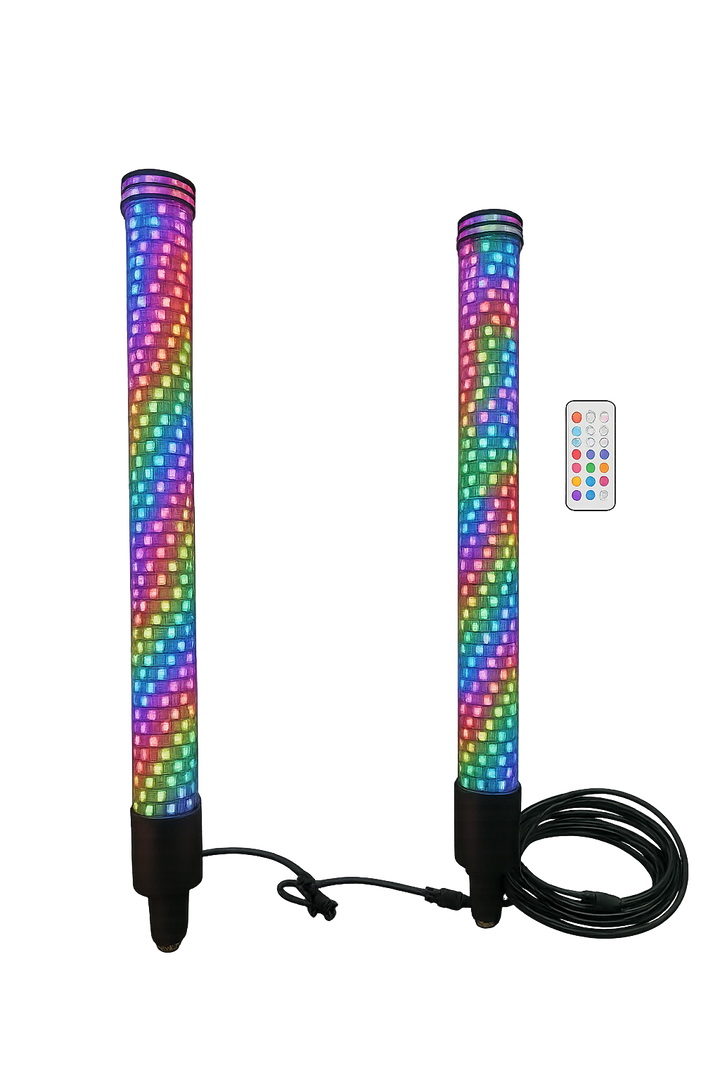 Fatty LED Light Whips (Pair) - Rugged Terrain
