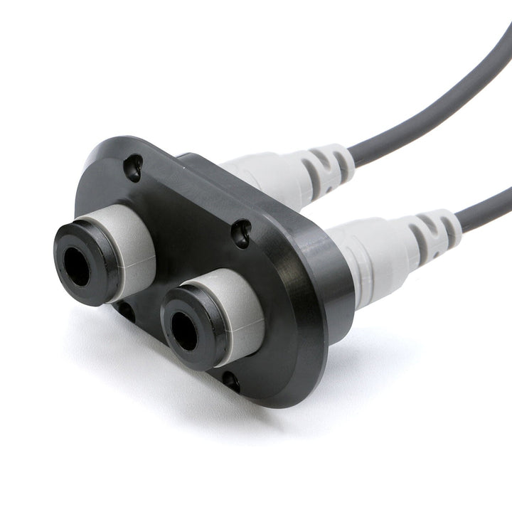 Rugged Radios Dual Headset / Helmet Jack Flush Mount - Rugged Terrain