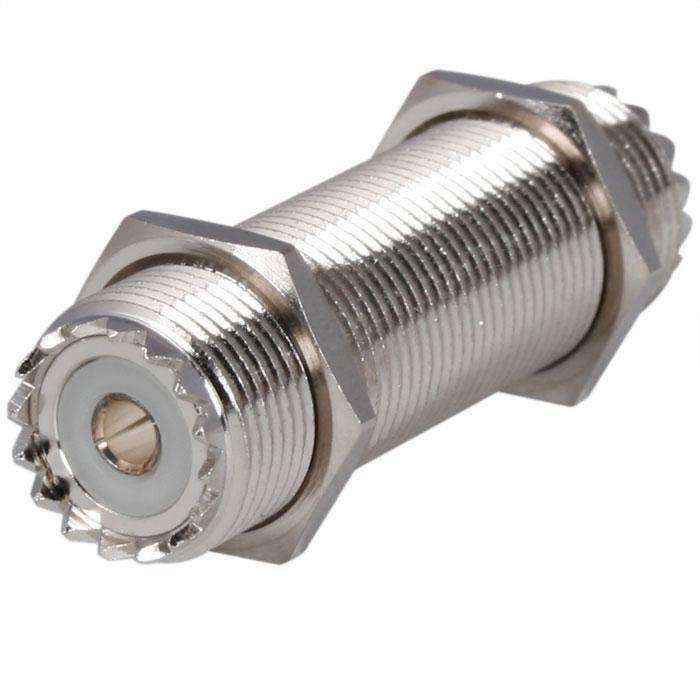 Rugged Radios Female to Female UHF Bulkhead Connector - Rugged Terrain