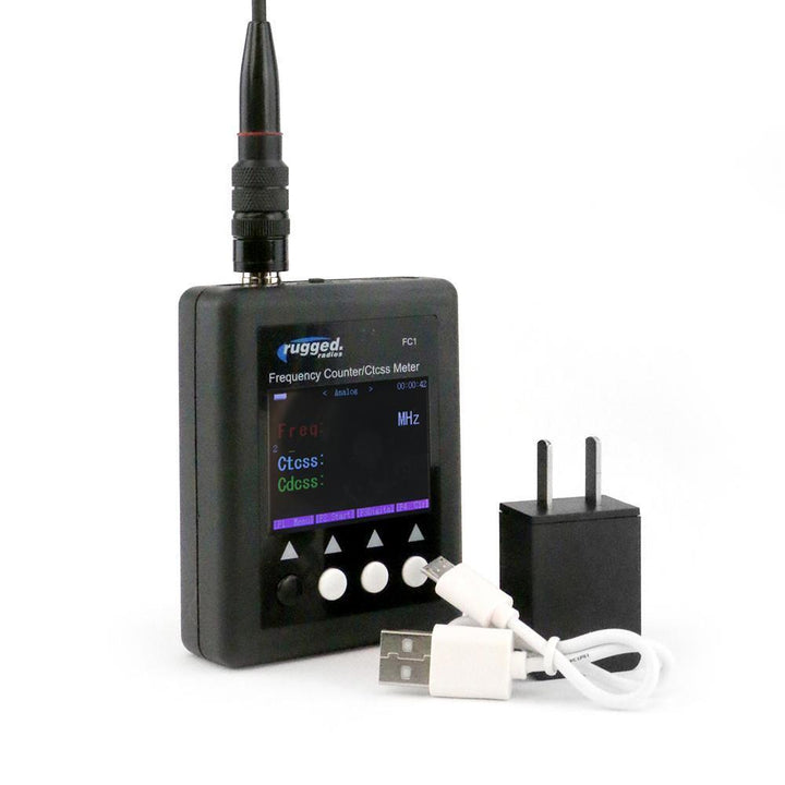 Rugged Radios Frequency Counter for Analog 2 Way Radios - Rugged Terrain