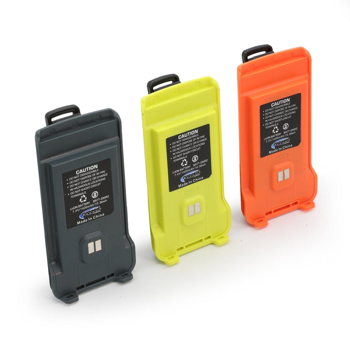 Rugged Radios GMR2 Replacement Battery with 12v Charge Port and Belt Clip - Rugged Terrain