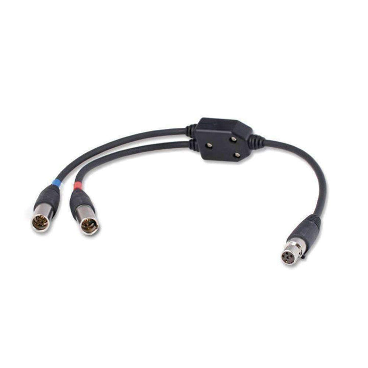 Rugged Radios Intercom Headsets / Helmet 5 Pin Port Splitter Cable - Rugged Terrain