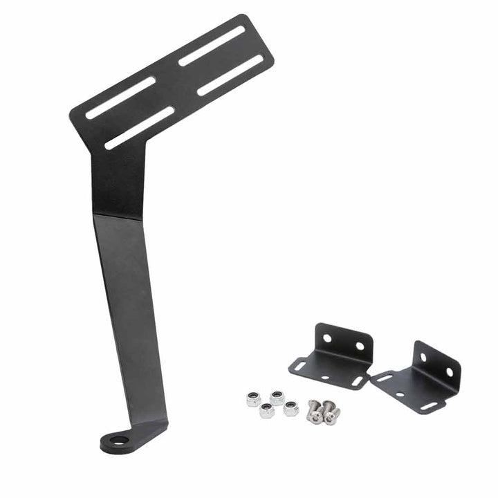 Rugged Radios Mobile Radio Mount for Jeep JK • 2 Door Only • Passenger Side Interior - Rugged Terrain