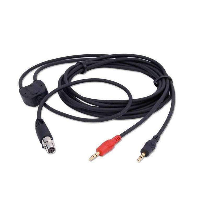 Rugged Radios Music Input and Audio Record Connect Cable for Intercom AUX Port - Rugged Terrain