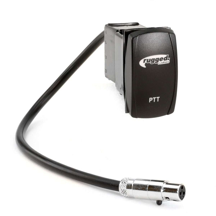 Rugged Radios Push - to - Talk (PTT) Rocker Switch Button - Rugged Terrain