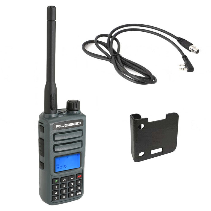 Rugged Radios Radio Kit - GMR2 GMRS/FRS Handheld - Rugged Terrain
