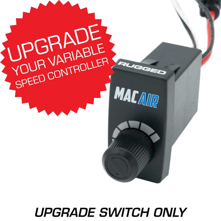 Rugged Radios Rocker Switch Variable Speed Controller (VSC) for MAC Helmet Air Pumper - Switch Upgrade Only - Rugged Terrain