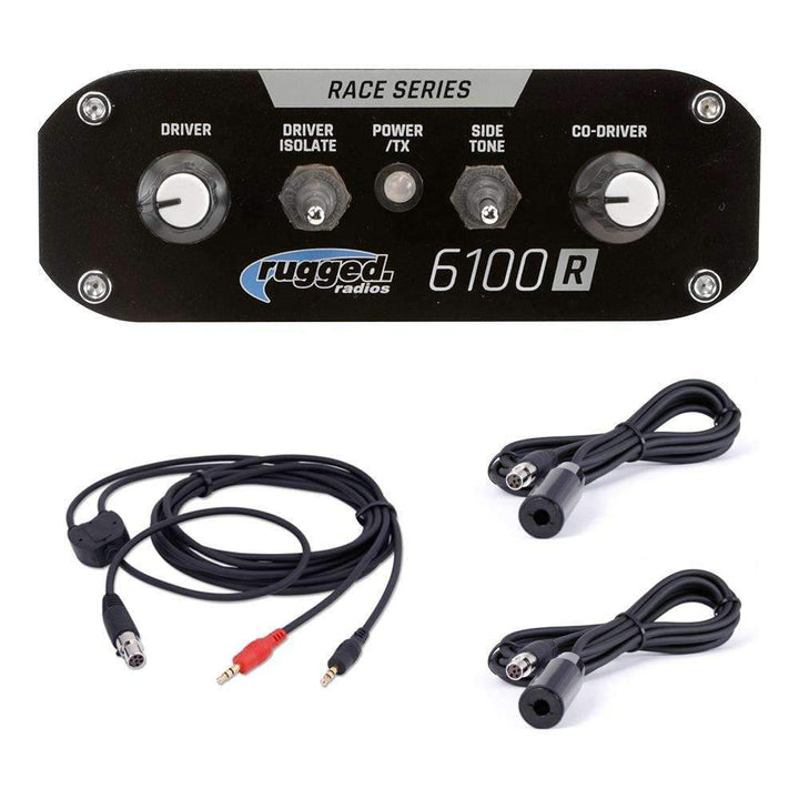 Rugged Radios RRP6100 Peltor Rally Intercom Kit - Rugged Terrain