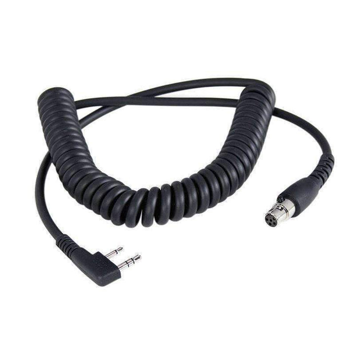 Rugged Radios Rugged and Kenwood Handheld Radio - Headset Coil Cord - Rugged Terrain